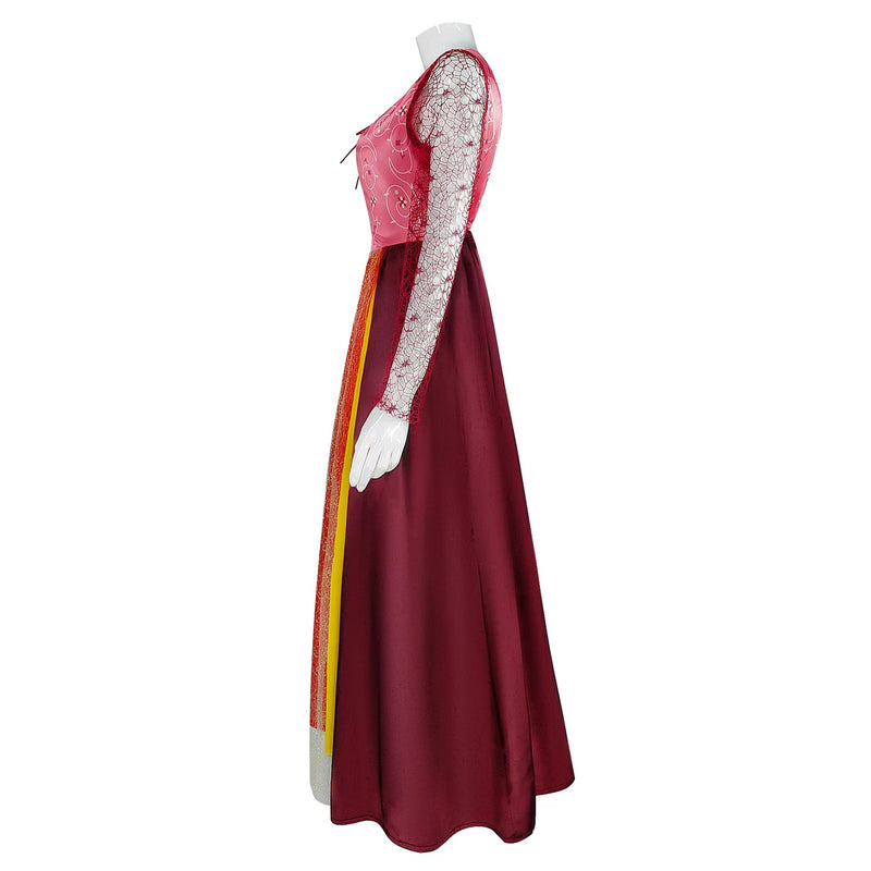 Film Hocus Pocus Sara Sanderson Cosplay Costume Women Dress