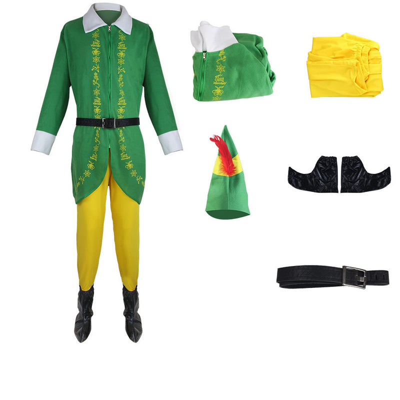 5 Pcs Halloween Christmas Party Women Elf Cosplay Costume