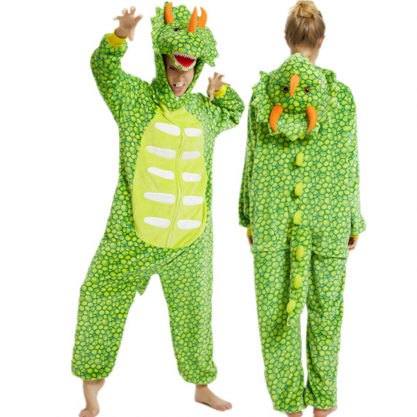 Adult Animal Cosplay Panda Pajamas Flannel Plush Sleepwear Homewear