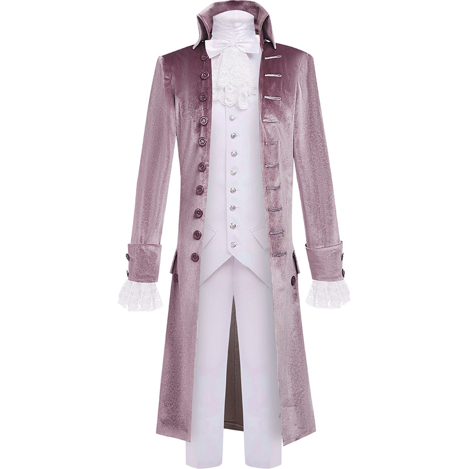 Hamilton Alexander Cosplay King George Costume Purple Uniform -AwwwCos