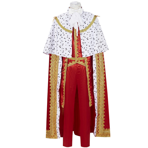 Musical Hamilton King George III Cosplay Costume Medieval Colonial Outfit