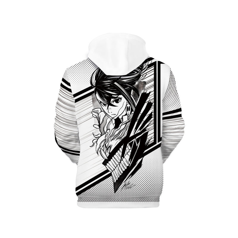 Anime Dandadan Okaran Ayase Cosplay 3D Hoodies Fashion Hooded Jacket