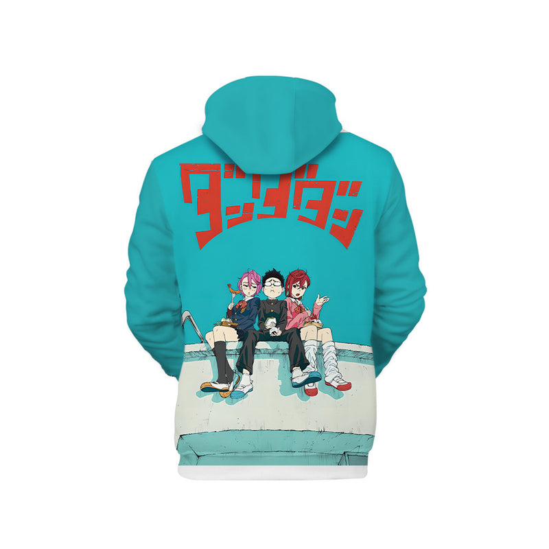 Anime Dandadan Okaran Ayase Cosplay 3D Hoodies Fashion Hooded Jacket