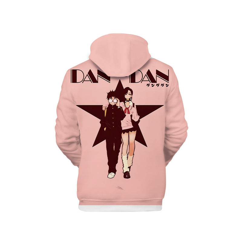 Anime Dandadan Okaran Ayase Cosplay 3D Hoodies Fashion Hooded Jacket