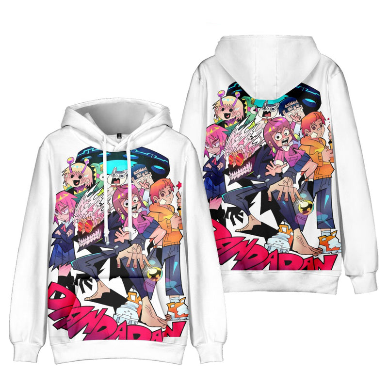 Anime Dandadan Okaran Ayase Fashion 3D Hoodie Cosplay Pullover Coat