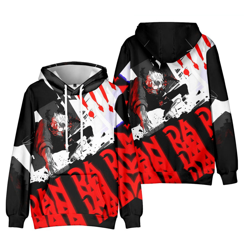 Anime Dandadan Okaran Ayase Fashion 3D Hoodie Cosplay Pullover Coat