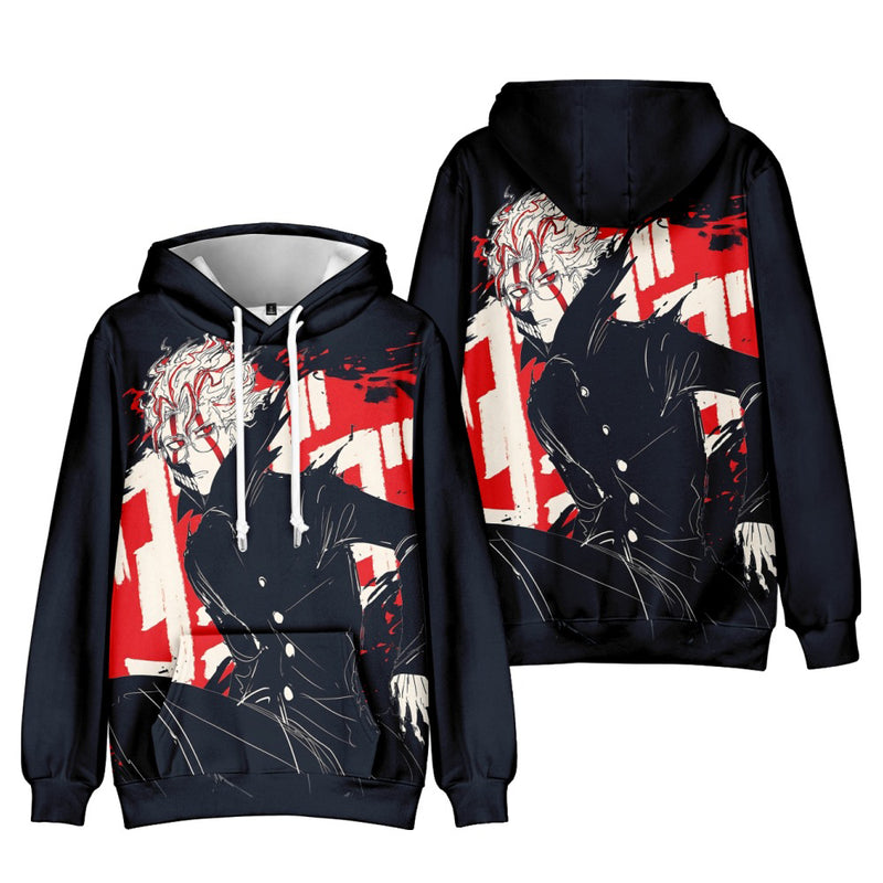 Anime Dandadan Okaran Ayase Fashion 3D Hoodie Cosplay Pullover Coat