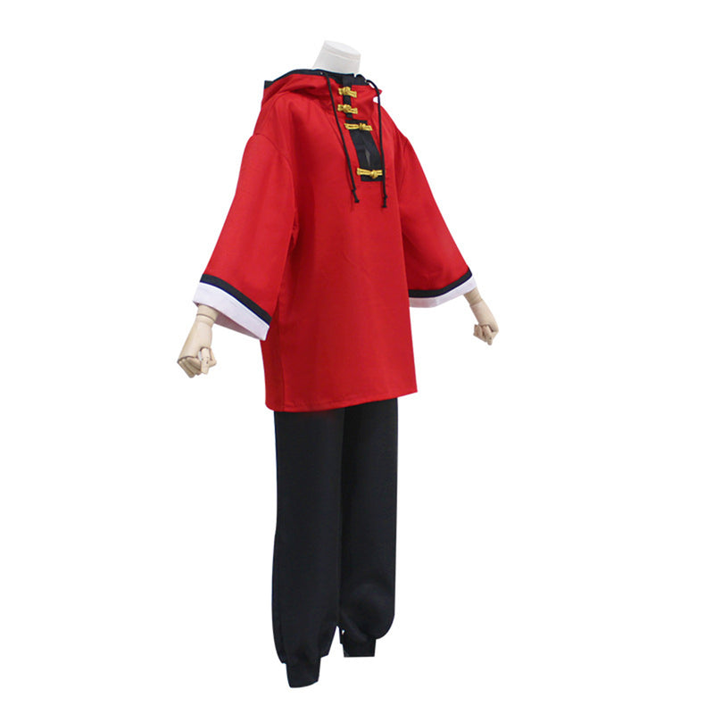 Anime Gokurakugai Aruma Cosplay Costume Women Men Set