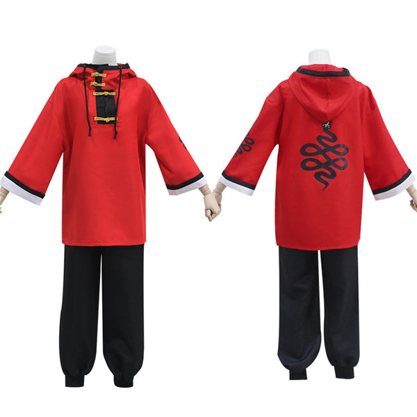 Anime Gokurakugai Aruma Cosplay Costume Women Men Set