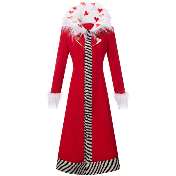 AwwwCos Anime Hazbin Hotel Valentino Cosplay Costume Suit Jacket Coat Halloween Outfit Uniform Clothes Gloves Hat