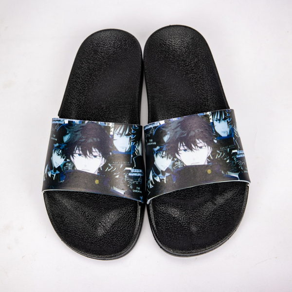 AwwwCos Anime Jujutsu Kaisen Slippers Bathroom Slippers Non Slip Shower Slide Sandal Indoor And Outdoor Slippers for women men