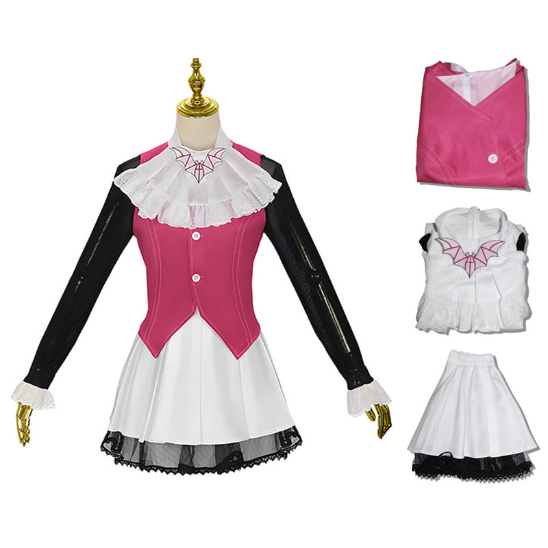 Anime Monster High Draculaura Cosplay Costume JK Uniform Skirt