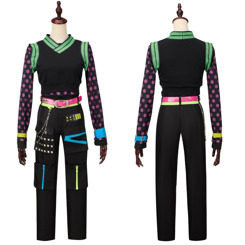 Anime Monster High Frankie Stein Women Stage Cosplay Costume