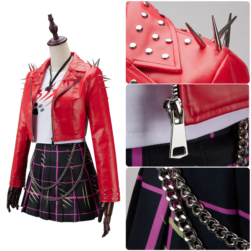 Anime Monster High Toralei Stripe Women Cosplay Costume