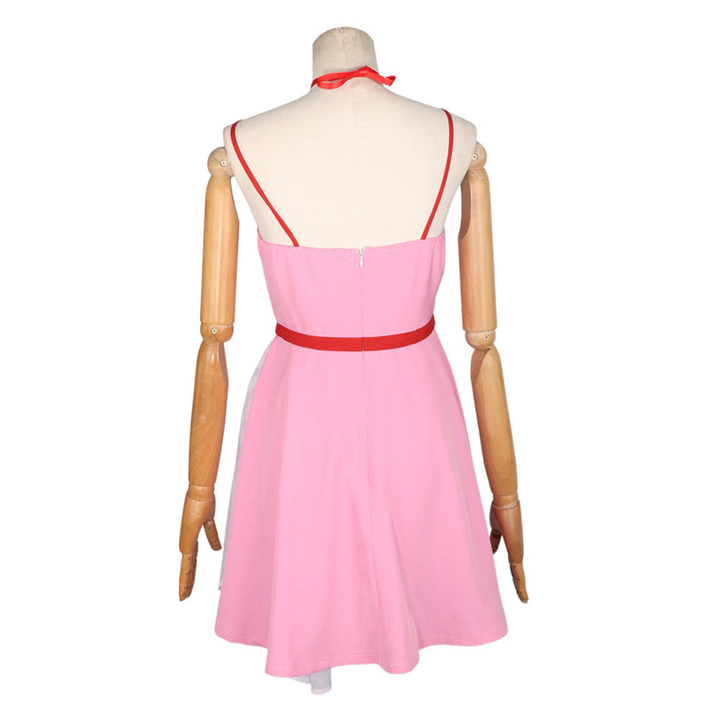 Anime Oshi no Ko Hoshino Rubii Cosplay Costume Women Pink Dress