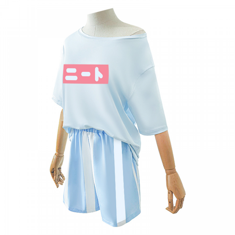 Anime Oyama Mihari Cosplay Costume Girls Blue Summer Daily Outfit