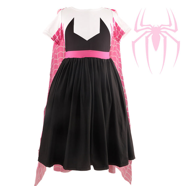 Spider Man：Into the Spider-Verse Gwen Stacy Cosplay Dress