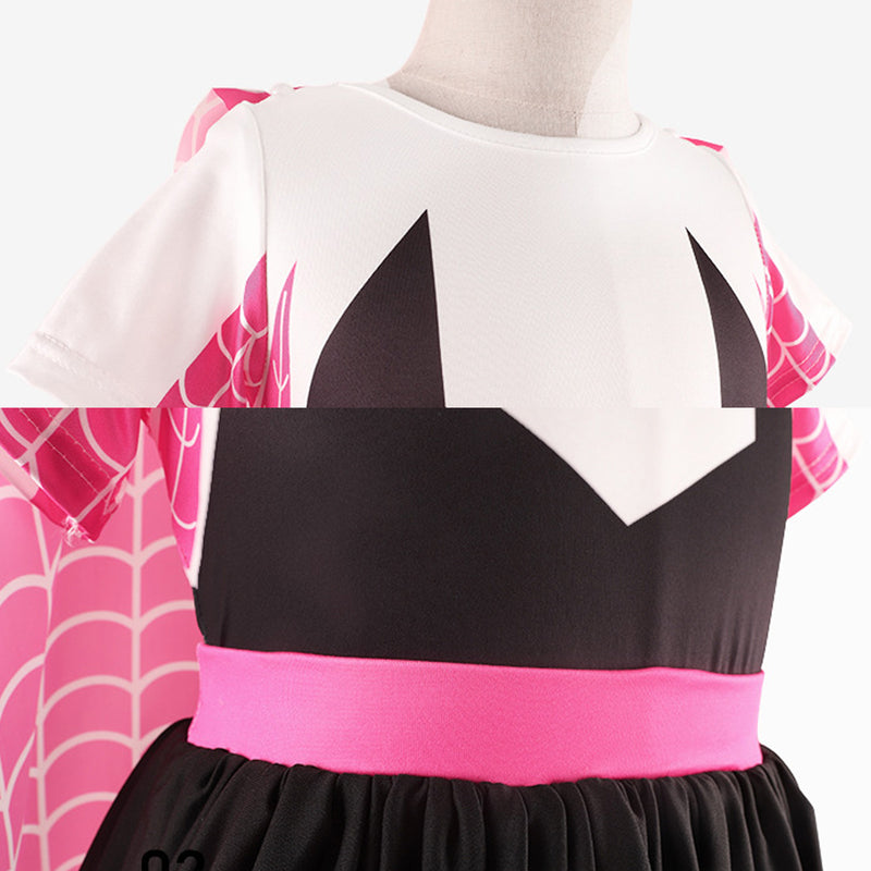 Spider Man：Into the Spider-Verse Gwen Stacy Cosplay Dress