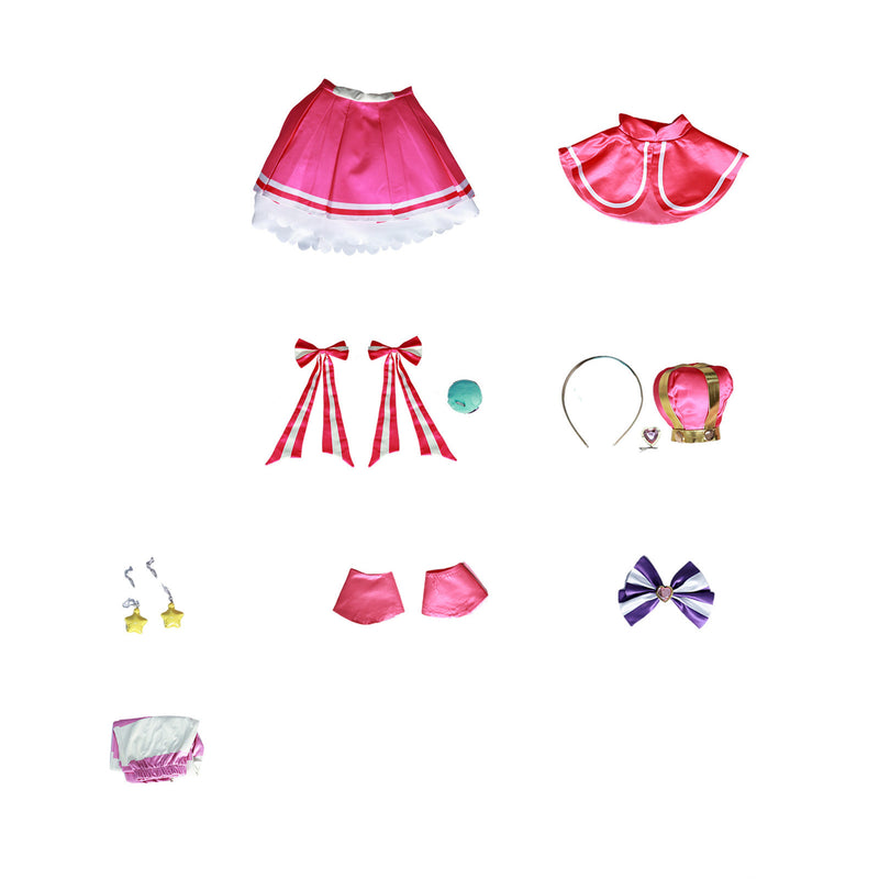 Anime WonderfulPrecure! Inukai Komugi Cosplay Costume