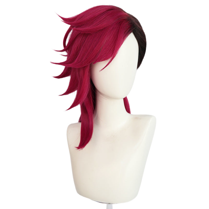 Arcane：League of Legends The Piltover Enforcer Vi Cosplay Wig