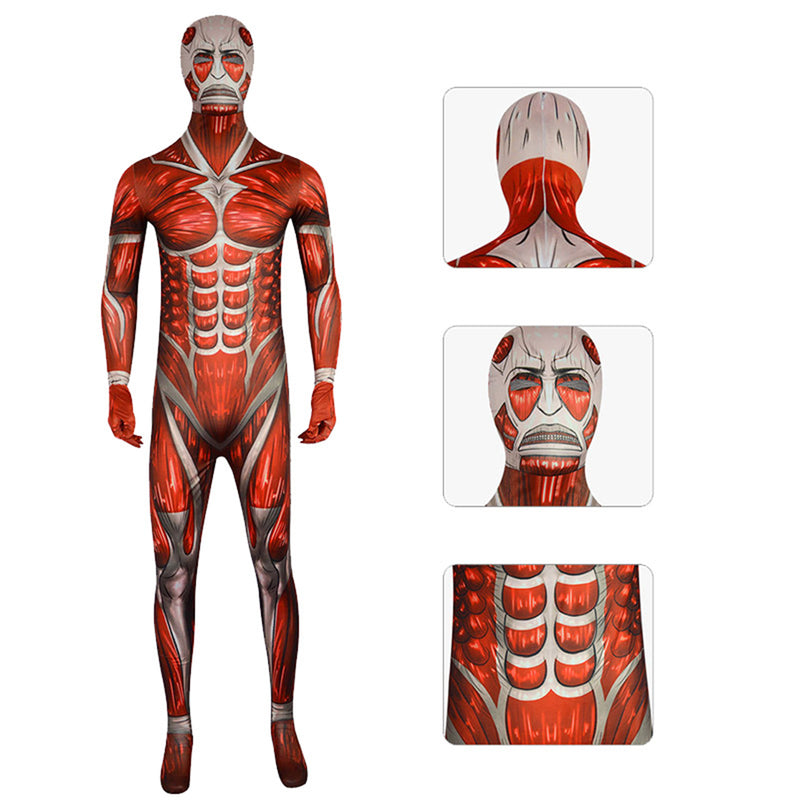 Attack on Titan Cosplay Costume Adult Children Jumpsuit Halloween Carnival Outfit