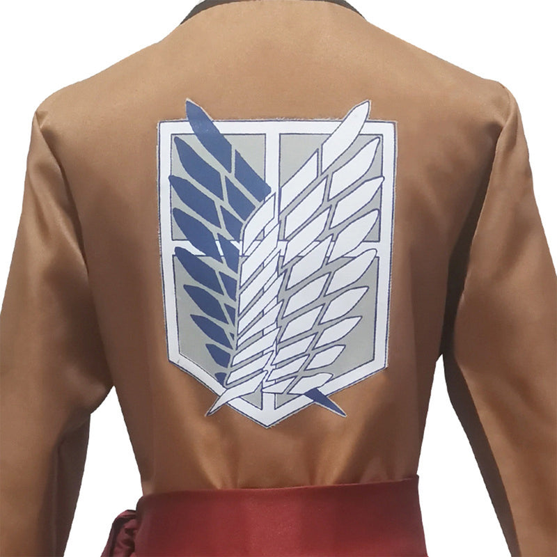 AwwwCos Attack on Titan Scout Regiment Lolita Cosplay Costume Dress Halloween Role Play Outfit for Women