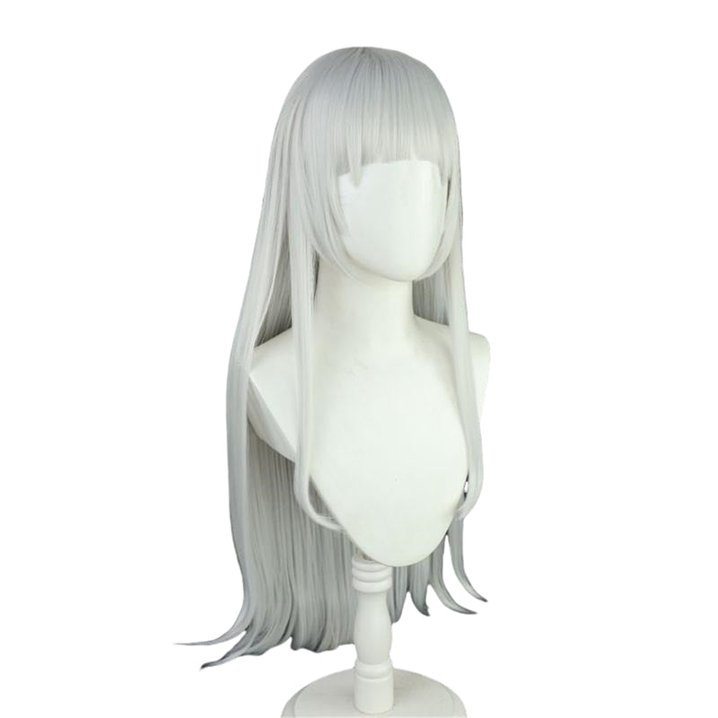 Azur Lane Murasaki Shion Cosplay Wig Straight Hair With Circle Buns