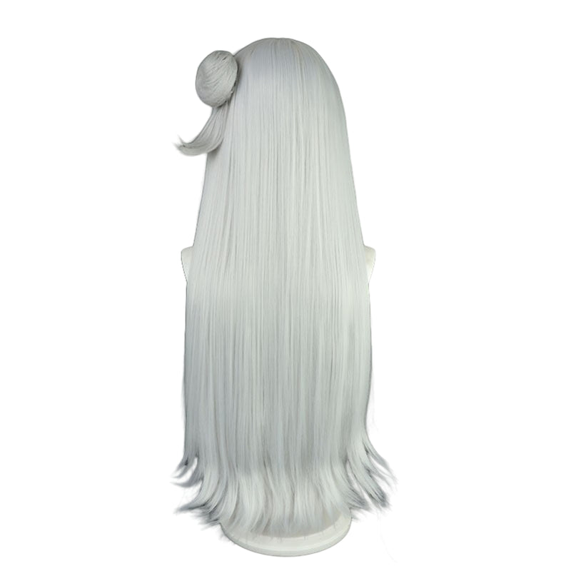 Azur Lane Murasaki Shion Cosplay Wig Straight Hair With Circle Buns