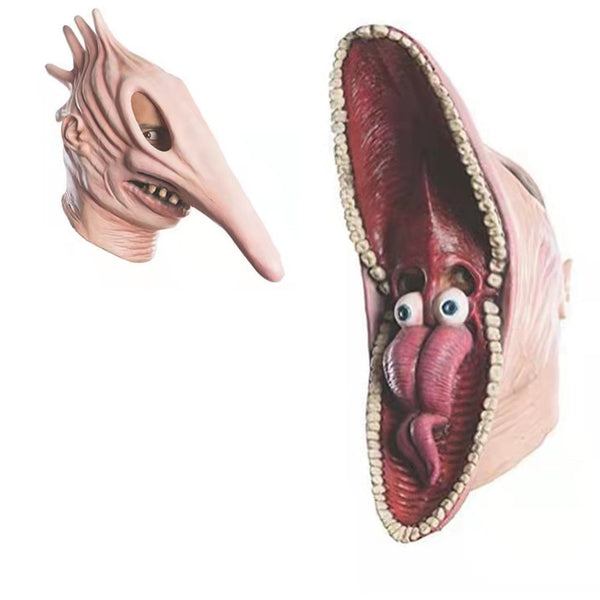 Beetlejuice Adam Barbara Cosplay Mask Terror Facepiece Suitable for Halloween Carnival