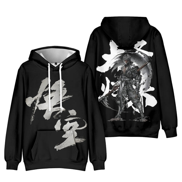 Black Myth Wukong Cosplay The Monkey King Hoodie Pullover Sweatshirt Tops