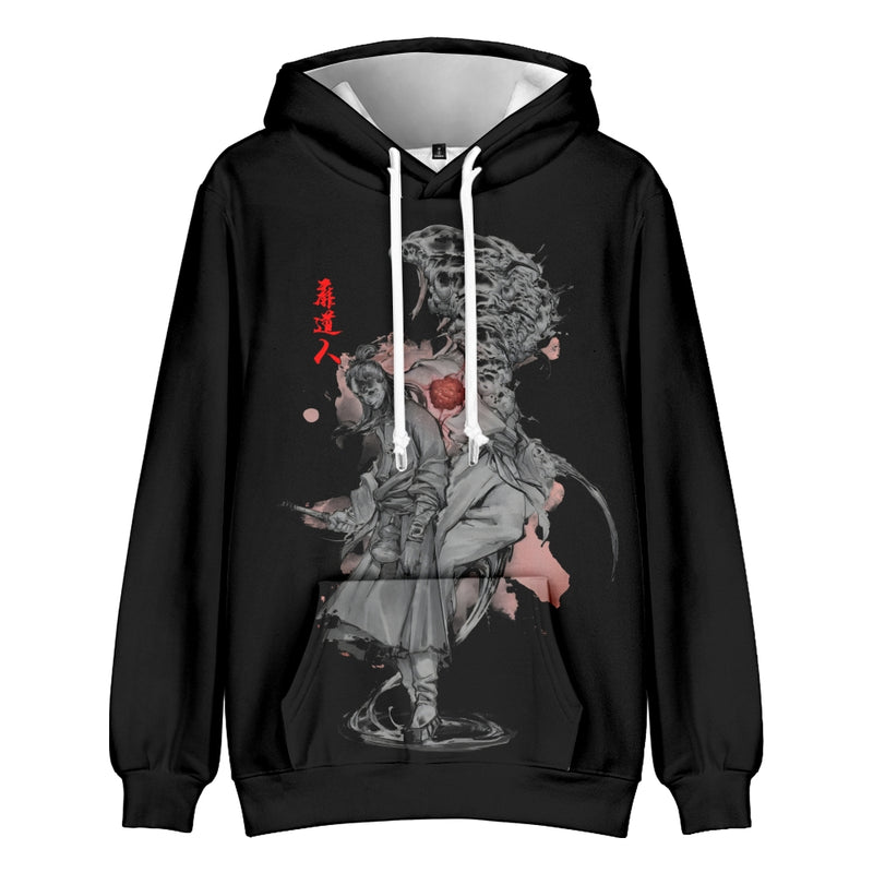 Black Myth Wukong Kid Cosplay Costume The Monkey King Hoodie Sweatshirt Tops