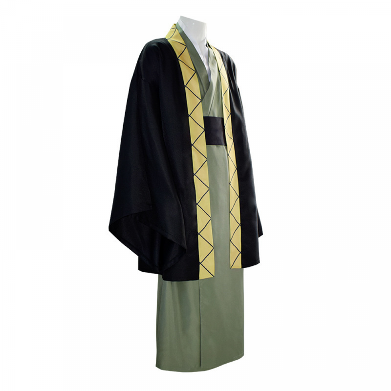 Bungo Stray Dogs 4 Fukuzawa Yukichi Cosplay Costume Kimono