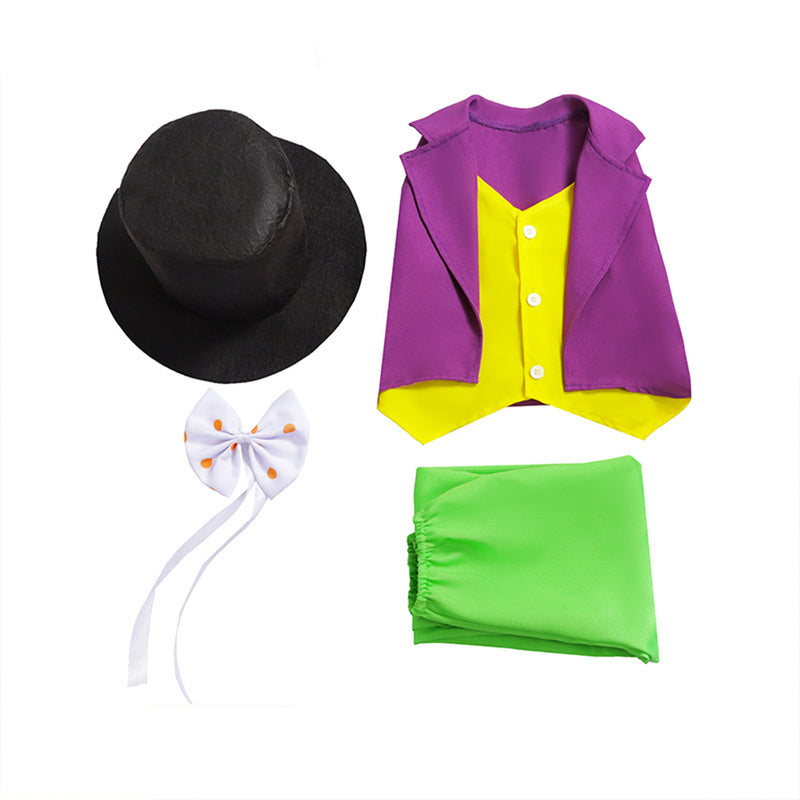 Charlie and the Chocolate Factory Kid Suit Cosplay Costume