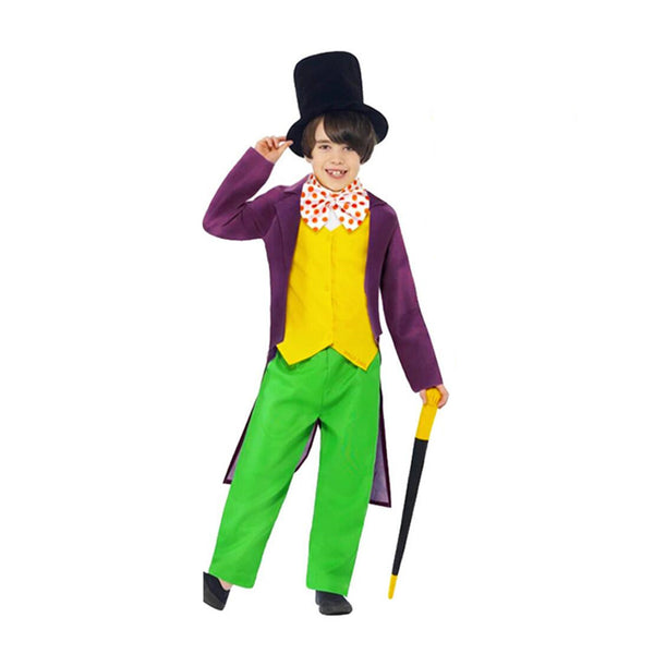 Charlie and the Chocolate Factory Kid Suit Cosplay Costume