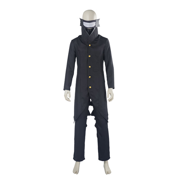 Dandadan Ken Takakura Cosplay Costume Men Black Uniform