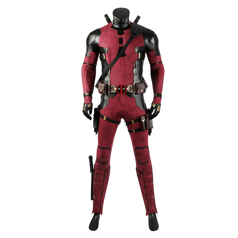 Deadpool3 Movie Wade Wilson Complete Jumpsuit Cosplay Costume