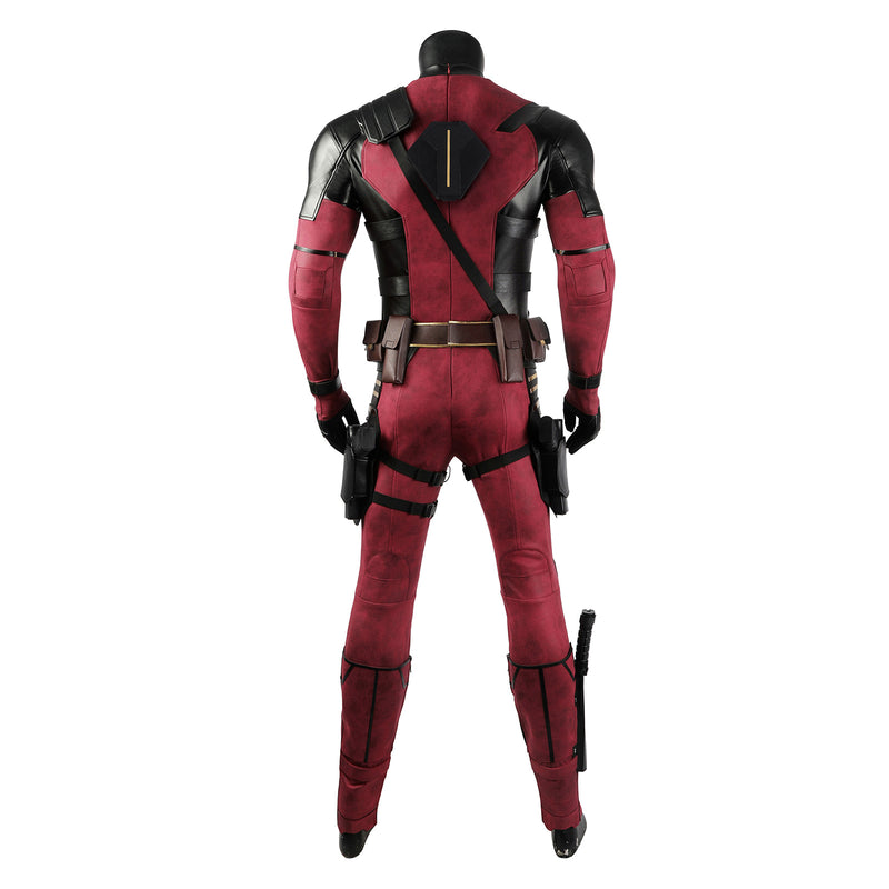 Deadpool3 Movie Wade Wilson Complete Jumpsuit Cosplay Costume