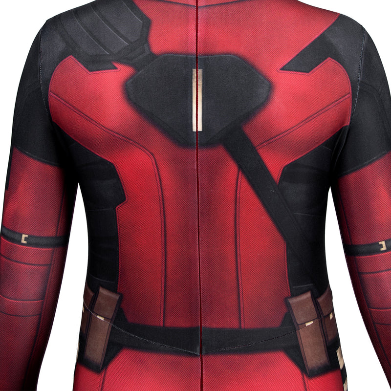 Deadpool3 Wade Winston Wilson Kid Cosplay Costume Children Jumpsuit Performance Clothing