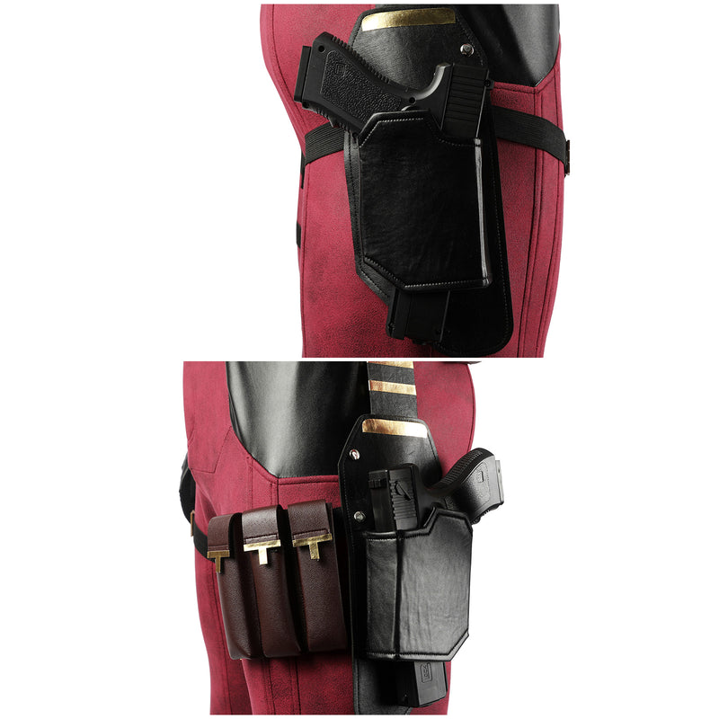 Deadpool3 Movie Wade Wilson Complete Jumpsuit Cosplay Costume