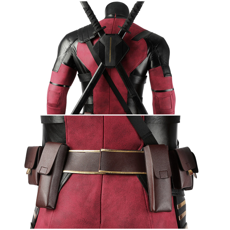 Deadpool3 Movie Wade Wilson Complete Jumpsuit Cosplay Costume