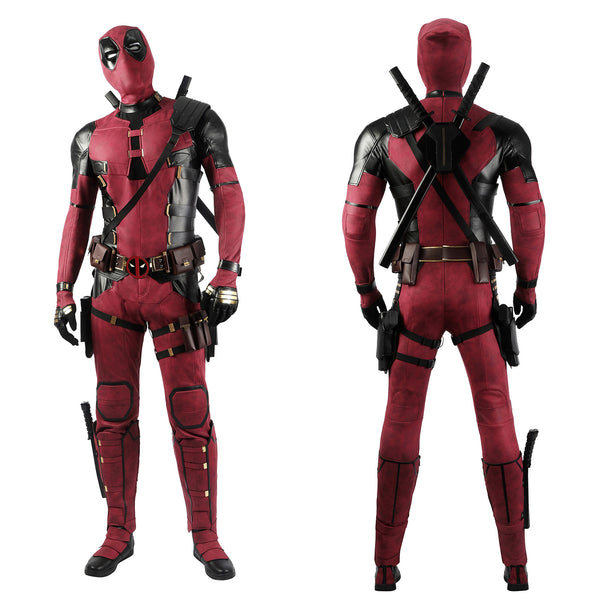 Deadpool3 Movie Wade Wilson Complete Jumpsuit Cosplay Costume