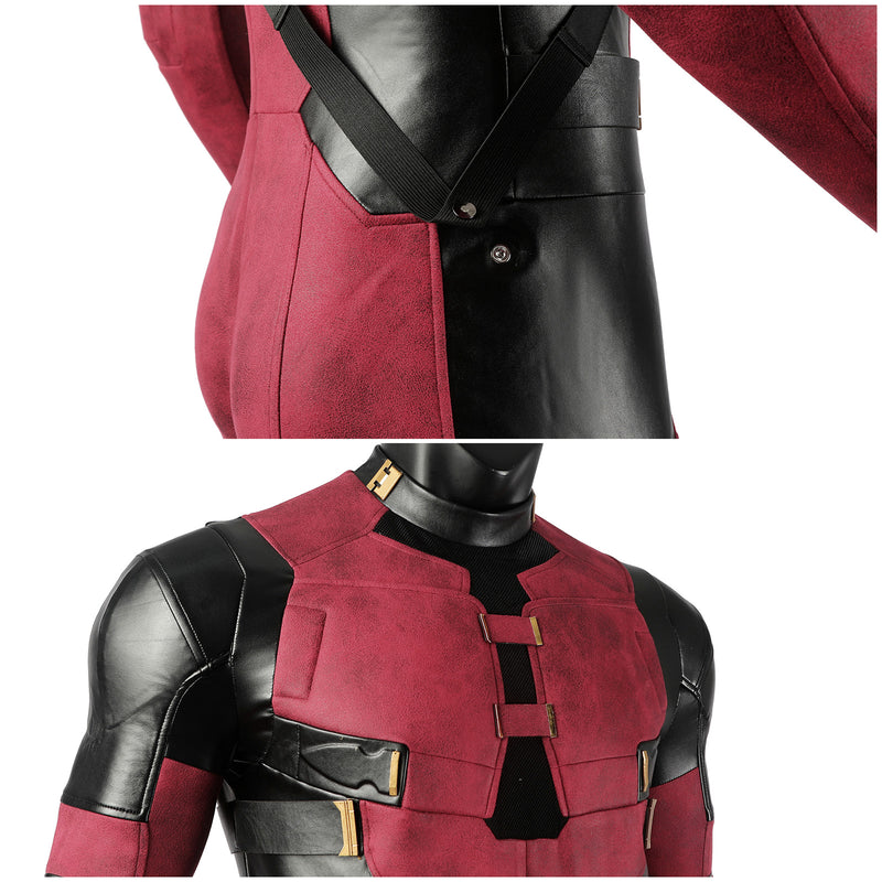 Deadpool3 Movie Wade Wilson Complete Jumpsuit Cosplay Costume