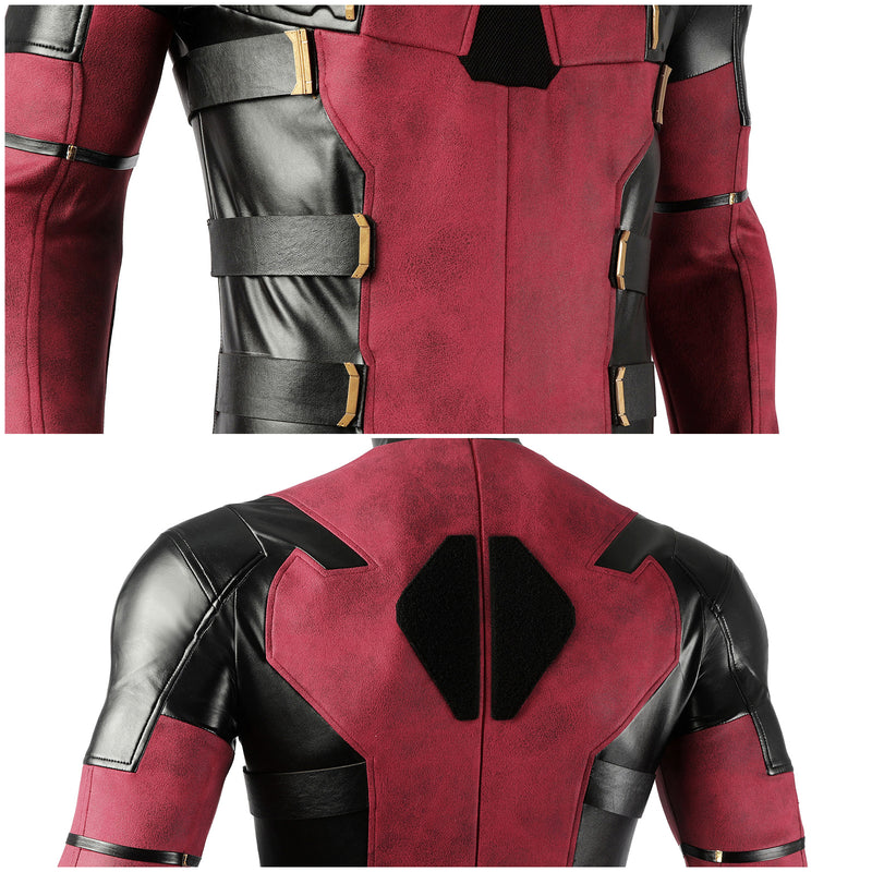 Deadpool3 Movie Wade Wilson Complete Jumpsuit Cosplay Costume