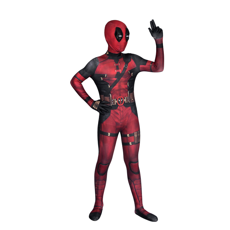 Deadpool3 Wade Winston Wilson Kid Cosplay Costume Children Jumpsuit Performance Clothing