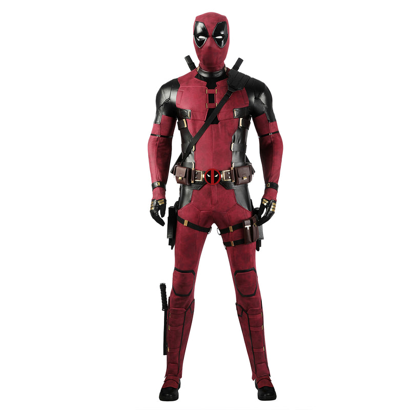 Deadpool3 Movie Wade Wilson Complete Jumpsuit Cosplay Costume