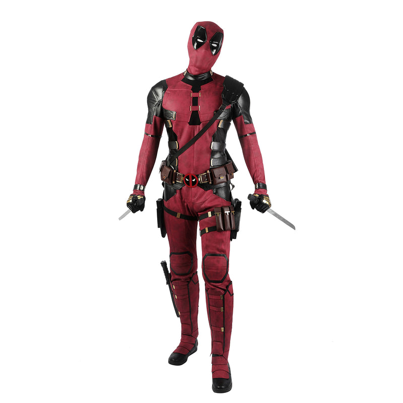 Deadpool3 Movie Wade Wilson Complete Jumpsuit Cosplay Costume