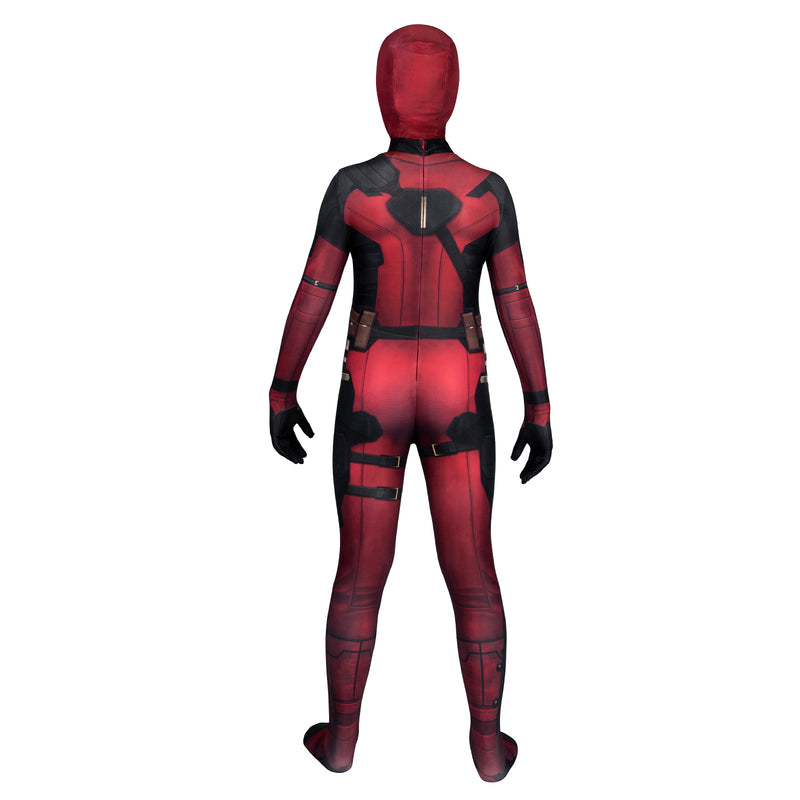 Deadpool3 Wade Winston Wilson Kid Cosplay Costume Children Jumpsuit Performance Clothing