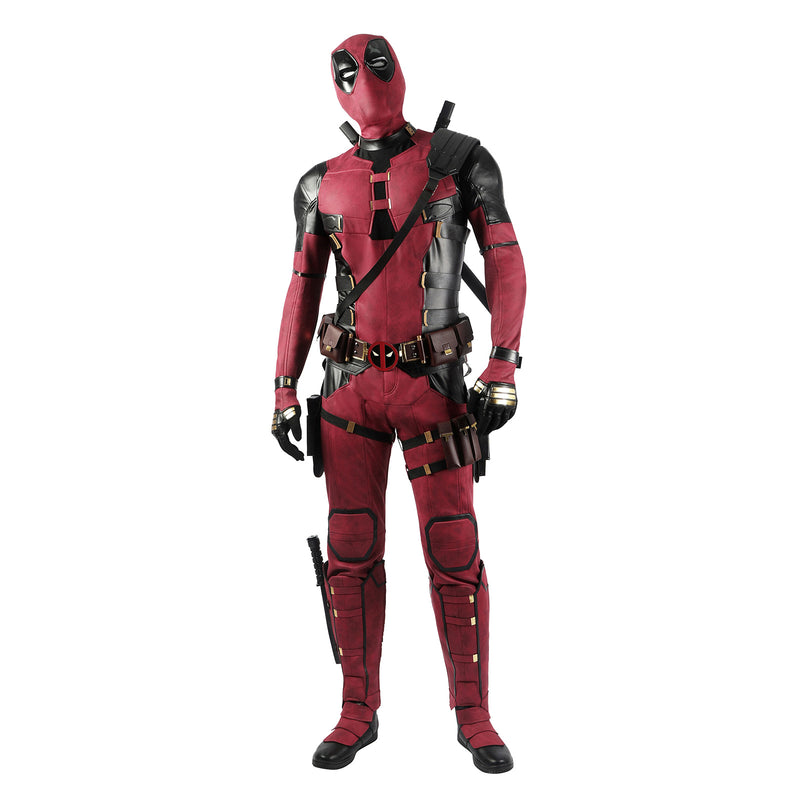 Deadpool3 Movie Wade Wilson Complete Jumpsuit Cosplay Costume