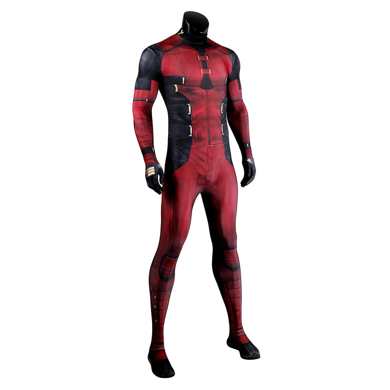 Deadpool3 Wade Wilson Tights Marvel Movies Villain Jumpsuit Men Cosplay Costume