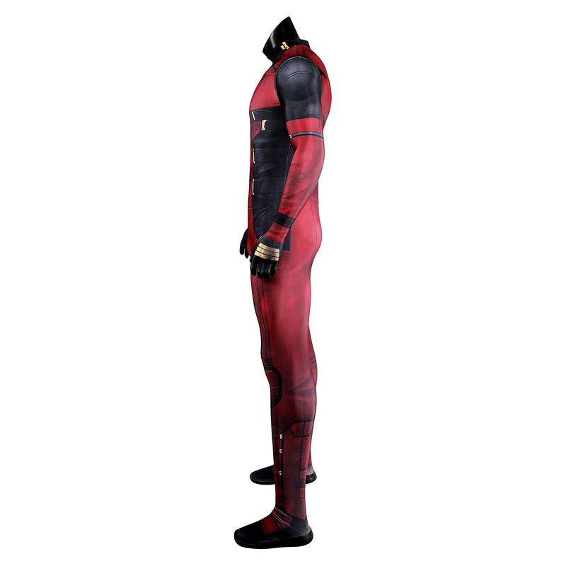 Deadpool3 Wade Wilson Tights Marvel Movies Villain Jumpsuit Men Cosplay Costume